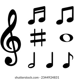 Musical Notes Bundle. Musical Notes Vectors