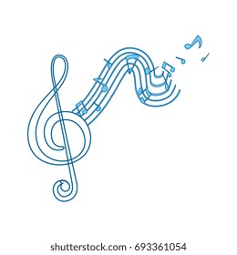 musical notes design