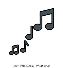 musical notes design