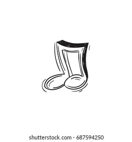 Musical Notes Doodle