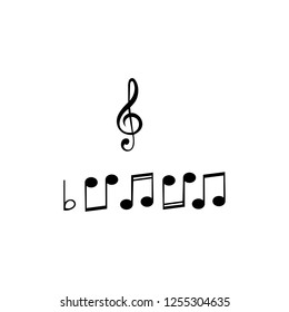 Musical notes icon