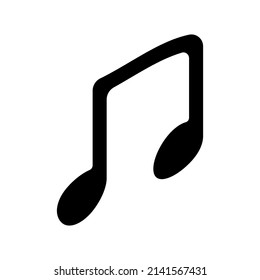 musical notes icon vector. music symbols, harmonies, sounds and more