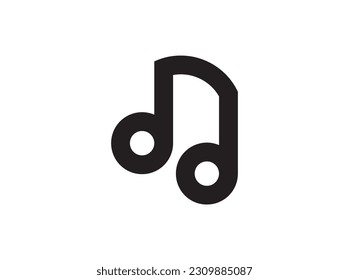 musical notes icon vector printable