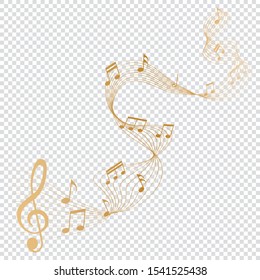 musical notes melody on transparent background - Powered by Shutterstock - Get 15% off with code: PIKWIZARD15