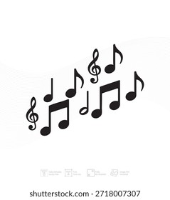 Notas musicales y composición de agudos