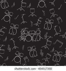 Musical pattern,  drums