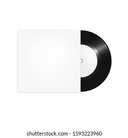 Musical plate on a white background .White packaging vector .Musical banner for the inscription .	
