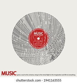 Musical Poster Your Design Music Elements Stock Vector (Royalty Free ...