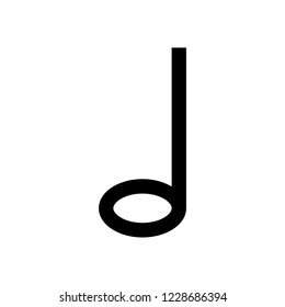Musical quarter note