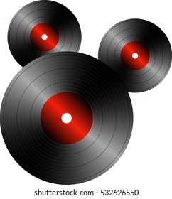 Musical records red