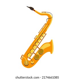 Musical saxophone instrument. Accordion, saxophone, violin, digital piano, speaker. Can be used for music band, concert, ethnic festival