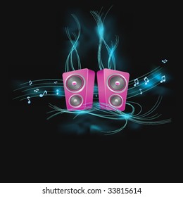 musical smoke flow abstraction