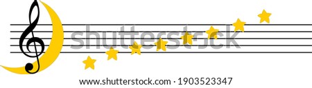 Similar – Image, Stock Photo moonlight sonata