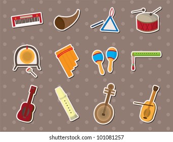 musical stickers