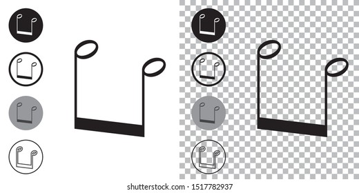 musical symbols , Elements of musical symbols, icons and annotations. music icon vector
