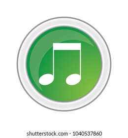 musical symbols and notes vector on white background illustration
