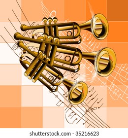 musical vector background