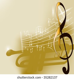 musical vector background