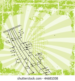 musical vector background