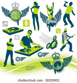 Musical vector collection