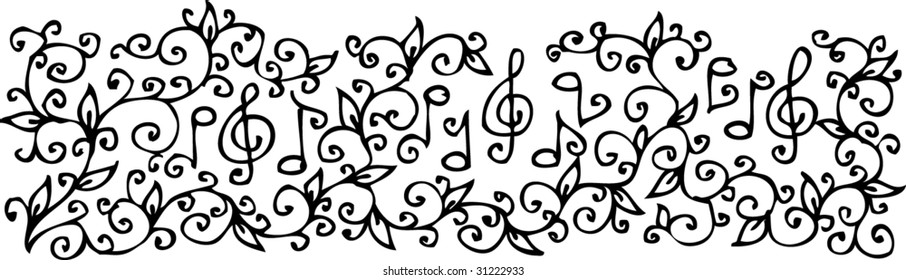Musical vignette. Eau-forte illustration CXIX.