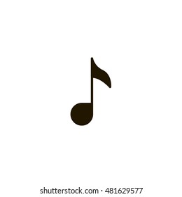 musical-note icon. musical-note design