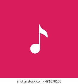musical-note icon. musical-note design