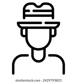 Musician icon illustration for web, app, infographic, etc