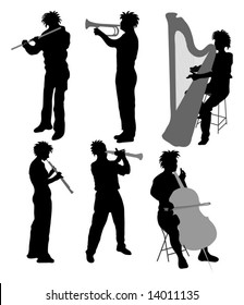 Musician Silhouettes