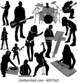 musician vector 2 (instrument detail)