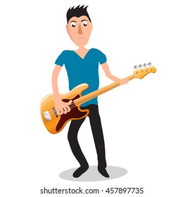 musician, vector illustration