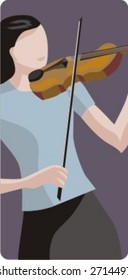 Musician vector illustration series. Musician. Check my portfolio for much more of this series as well as thousands of similar and other great vector items.