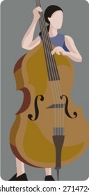 Série de ilustração de vetor de músico. Músico. Verifique meu portfólio para muito mais desta série, bem como milhares de itens vetoriais semelhantes e outros grandes.