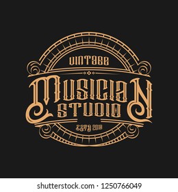 Musician Vintage logo