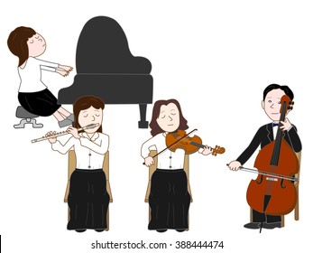 The musician who plays classical music