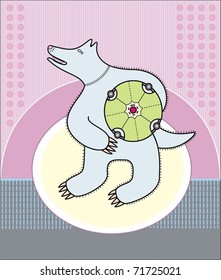Musician wolf