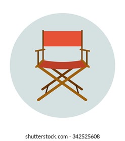 
Musicians Chair Colored Vector Icon
