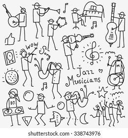 Musicians doodles