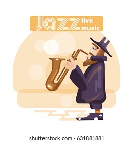 Musicians and Musical Instruments. Flat Vector Illustration