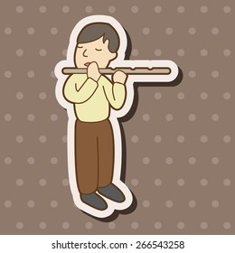 Musicians theme elements vector,eps