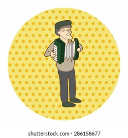 Musicians theme elements vector,eps