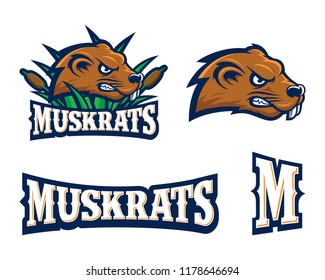 Muskrats Sports Set
