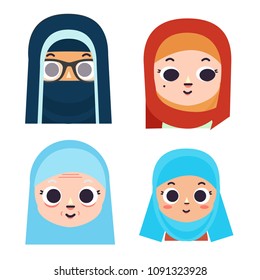 Muslim Avatar Vector