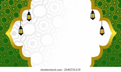 muslim background decoration for muslim religion event