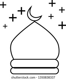 muslim building icon