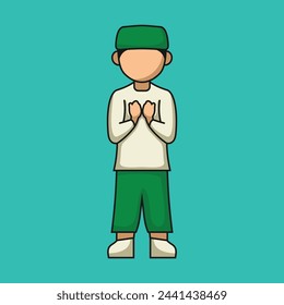Muslim Character Vector Design Collection