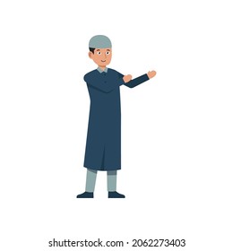 muslim character vector illustration design eps.10