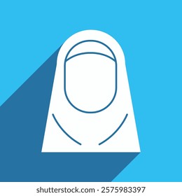 Muslim child icon illustration design, Islamic Ramadan icon