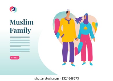 Muslim Couple getting married