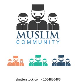 Muslim Family and Community Symbol Sign